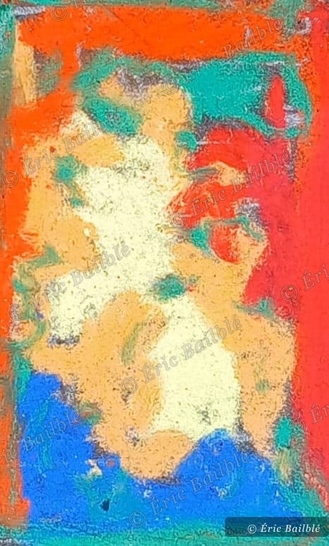 Sel de Camargue, pastel d'Éric Bailblé
