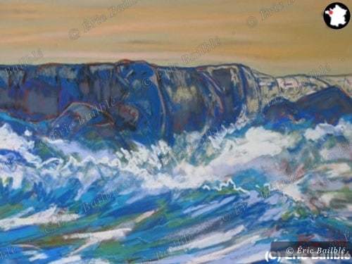 Tempête bleue en Bretagne