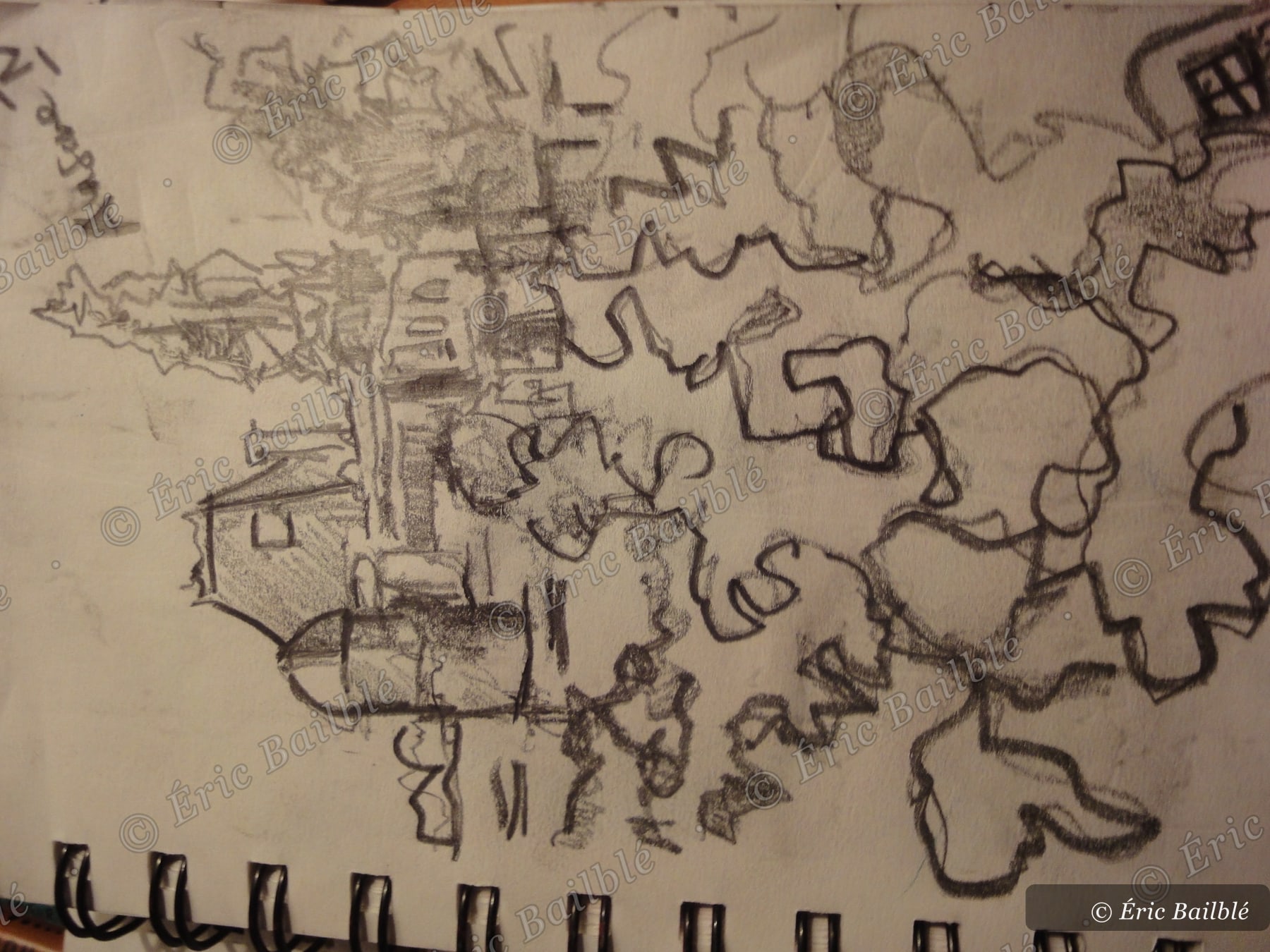 Croquis · Château Ausone