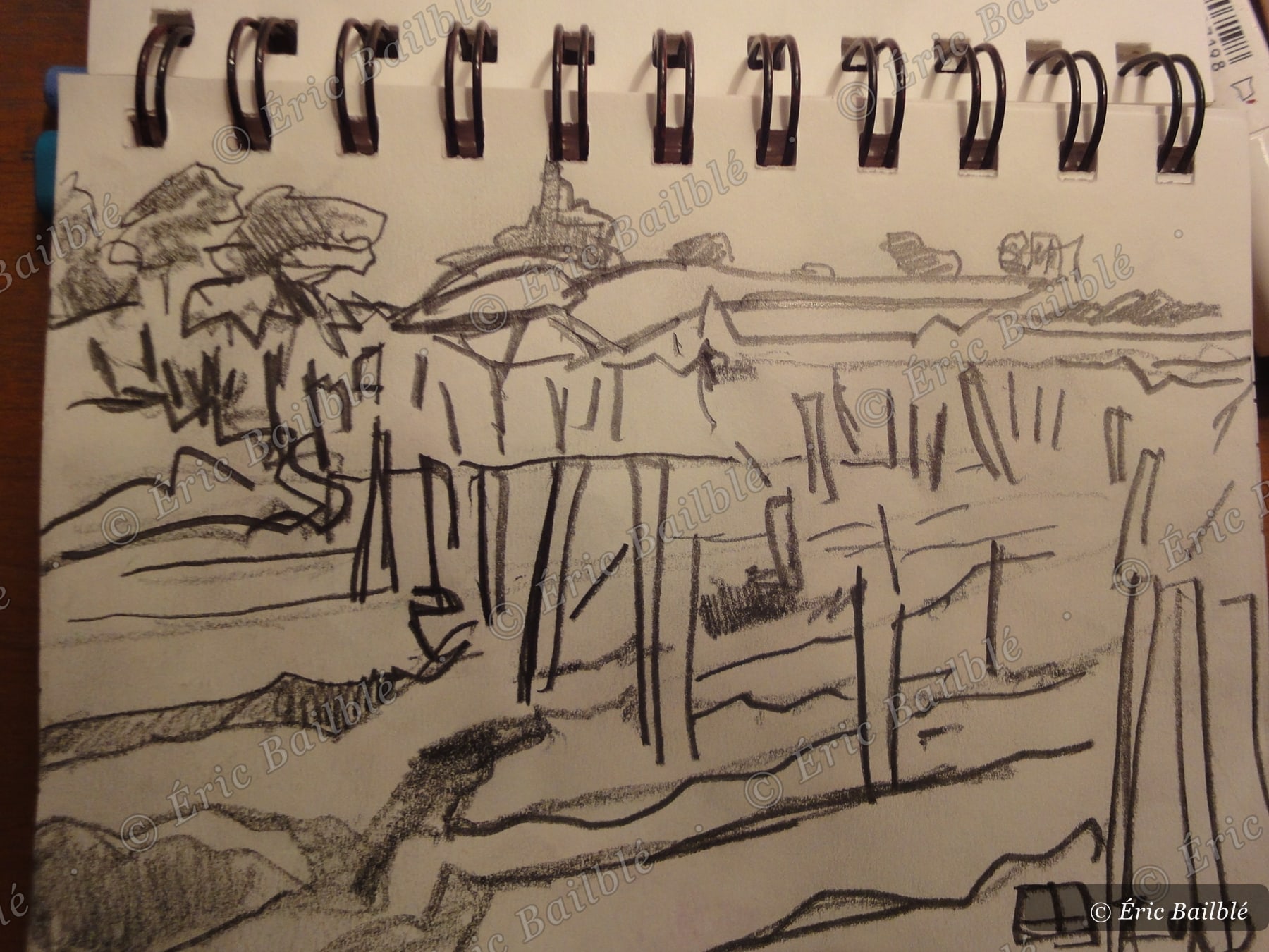 Croquis · Cheval Blanc II