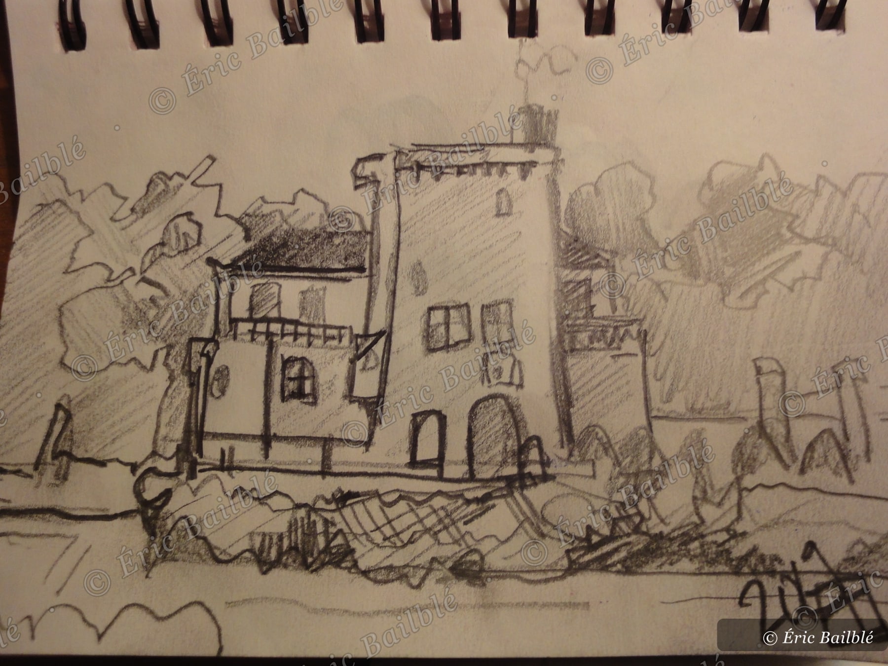 Croquis · La Tour Carnet