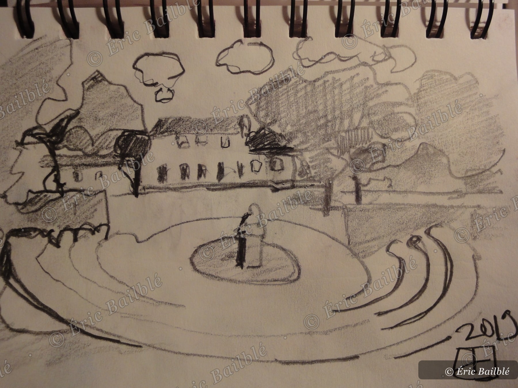 Croquis · Malartic-Lagravière