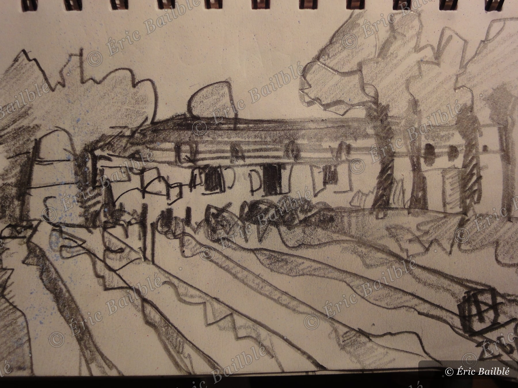 Croquis · Trotte Vieille