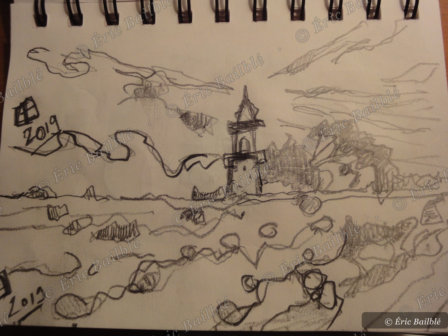Croquis · Tour de By