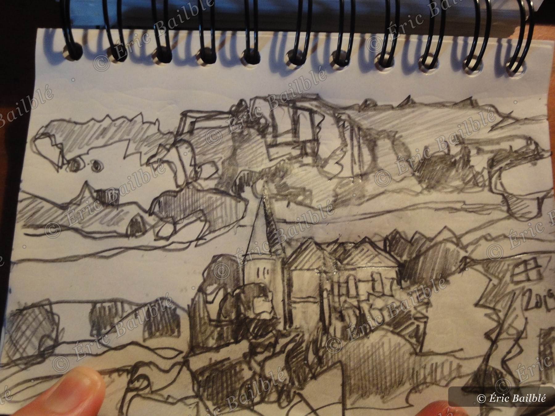 Croquis · Le Capitoul