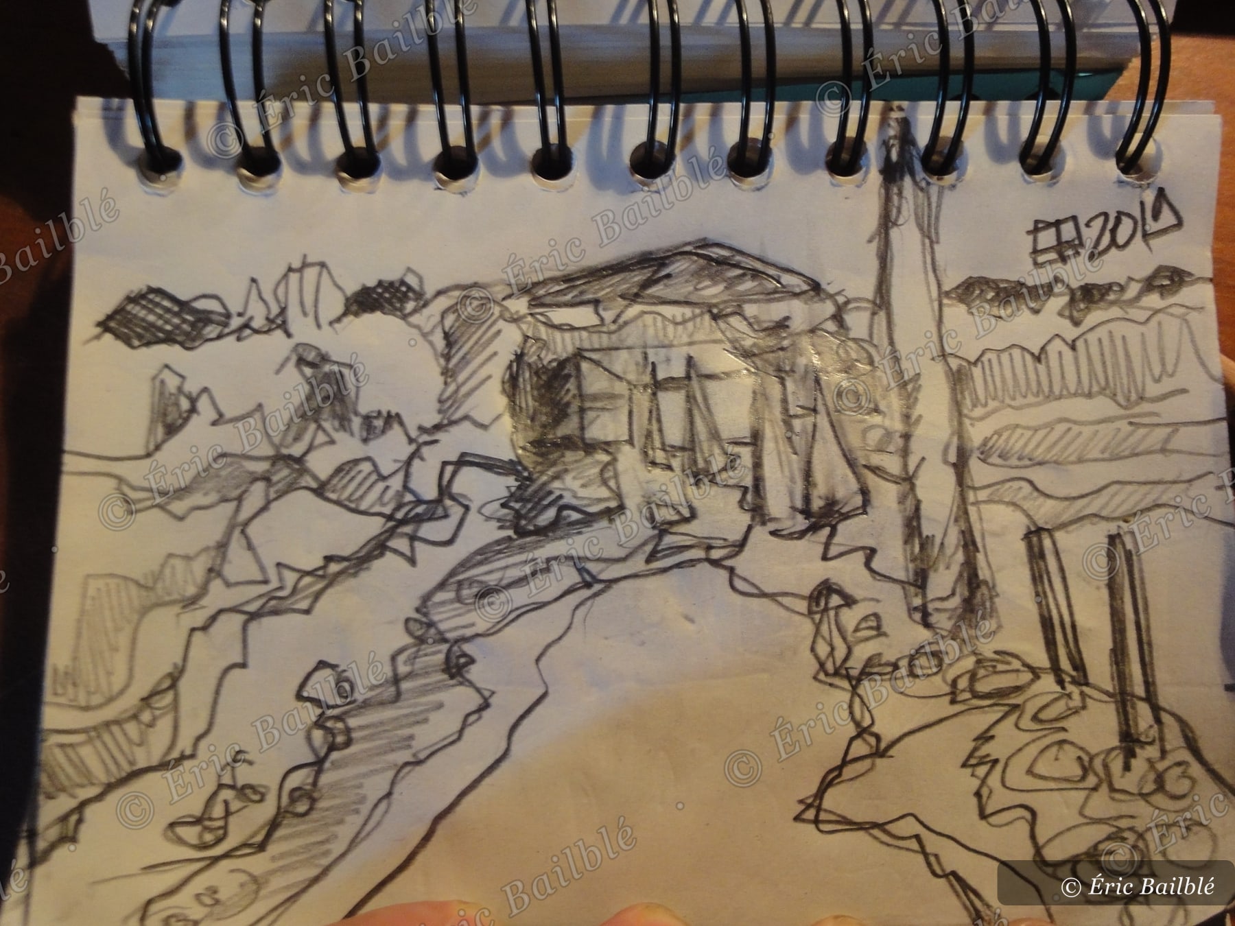 Croquis · Haut-Lirou
