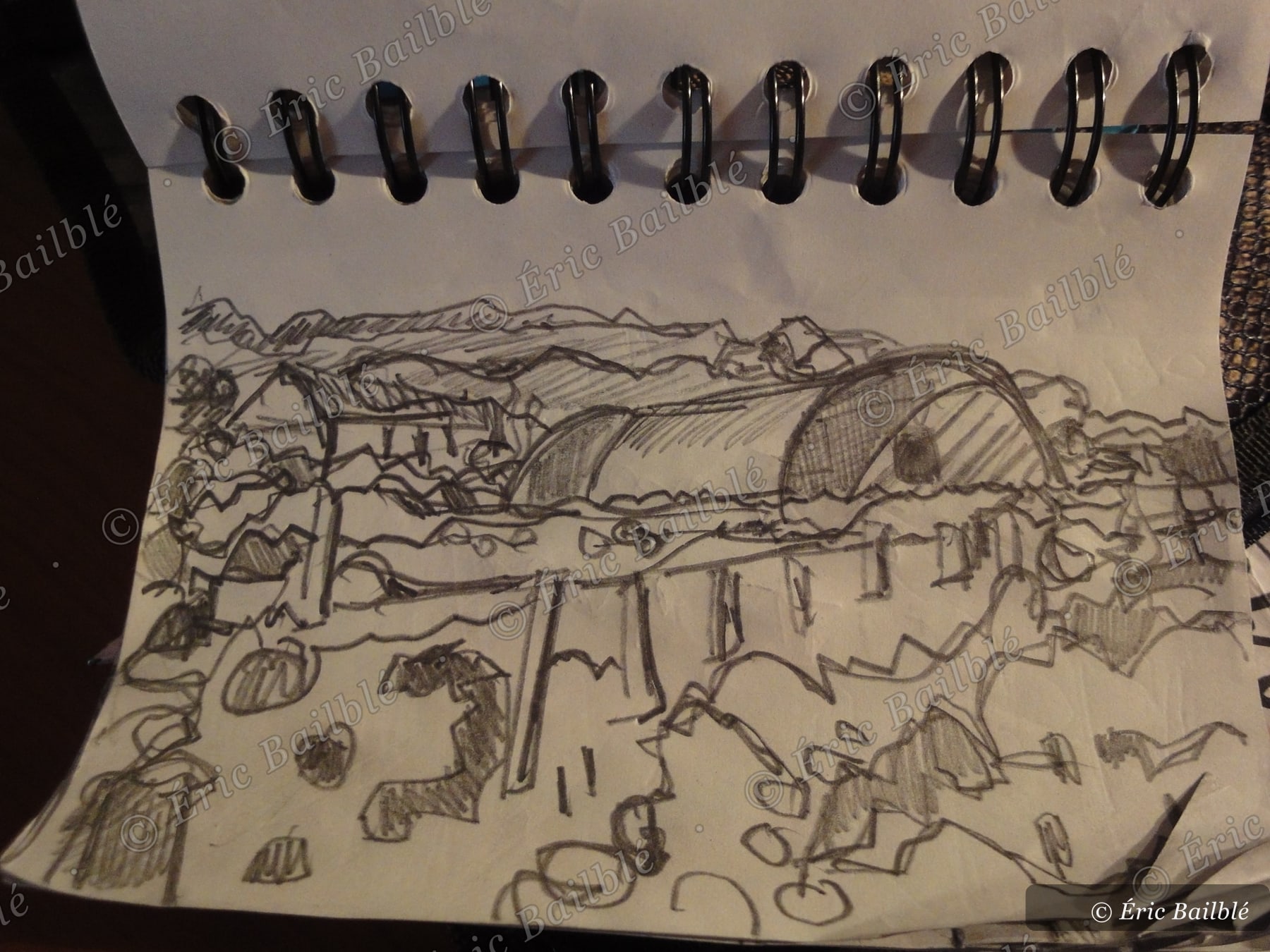 Croquis · La Coste, version C