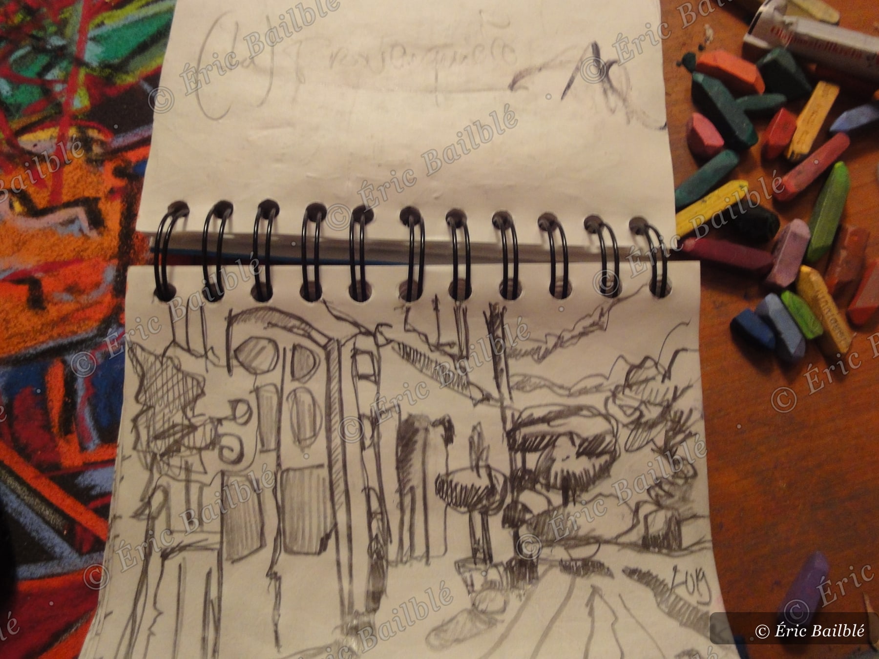 Croquis · Domaine La Provenquière