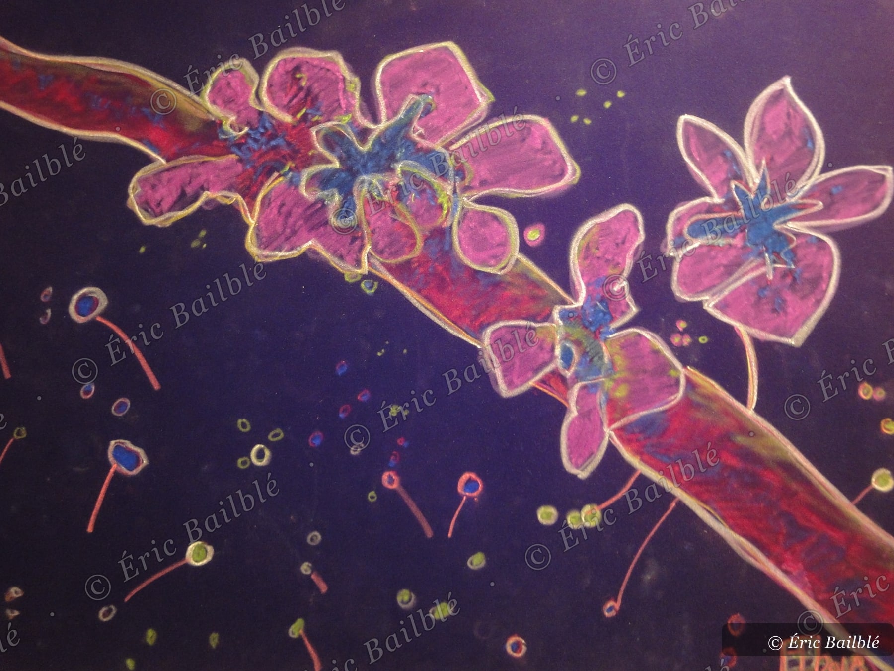 Branche en fleurs