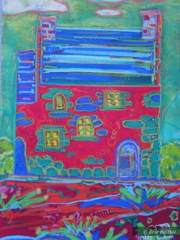 Maison de pierre traditionnelle