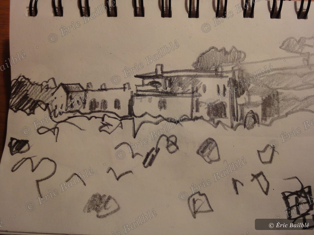 Croquis · Château Pavie