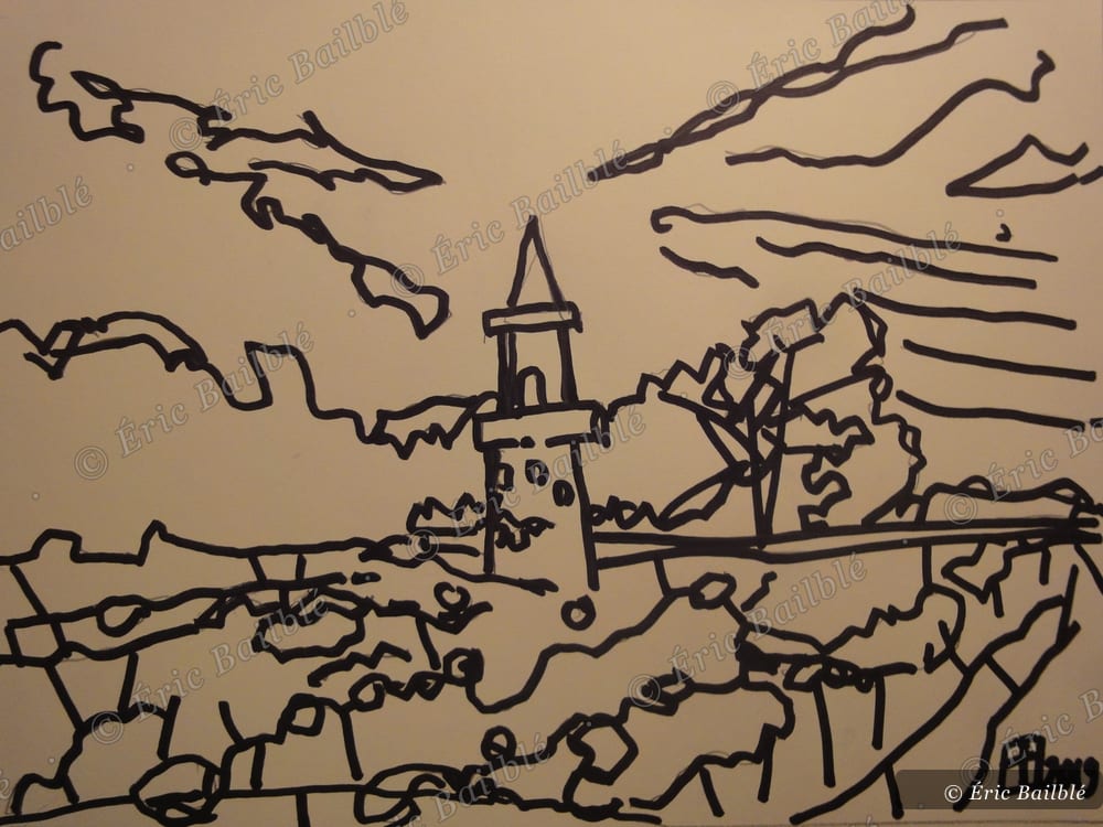 Tour de By, dessin
