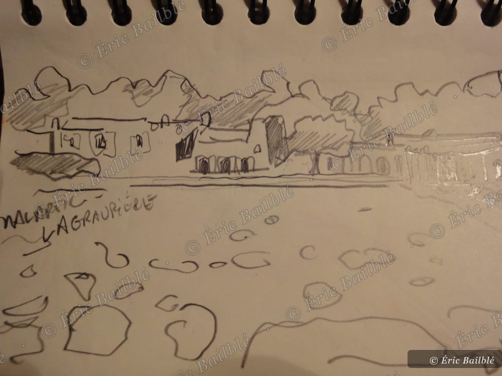 Croquis · Malartic-Lagravière II