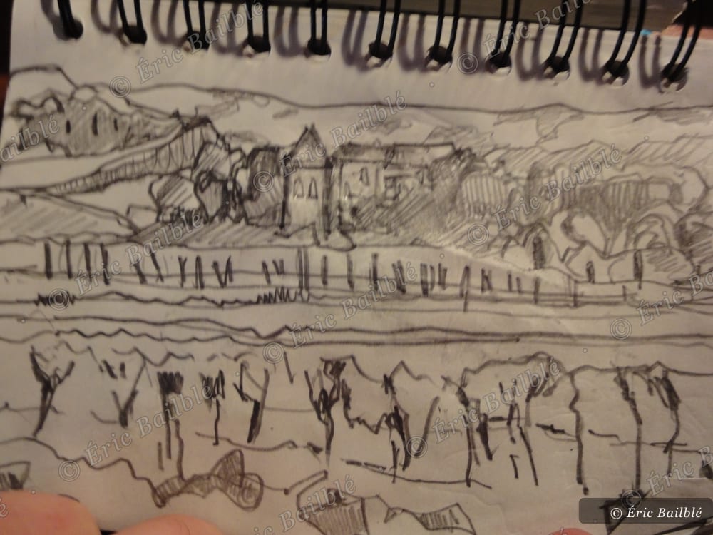Croquis · Château de la Négly