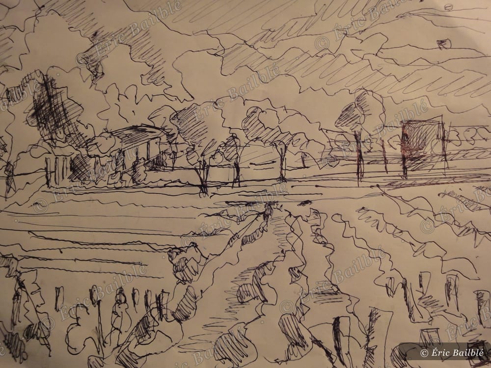 Croquis · La Coste, version N