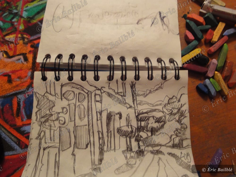 Croquis · Domaine La Provenquière