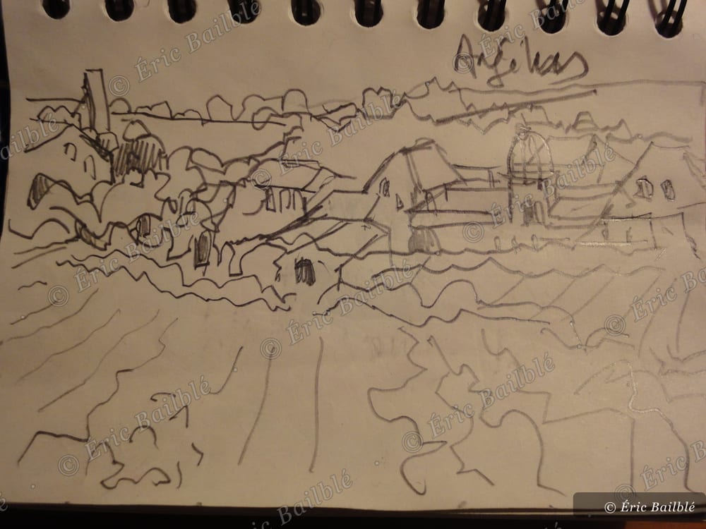 Croquis · Château Angélus