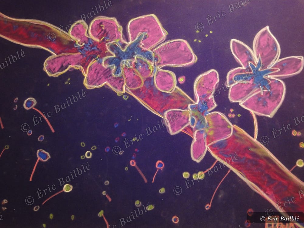 Branche en fleurs