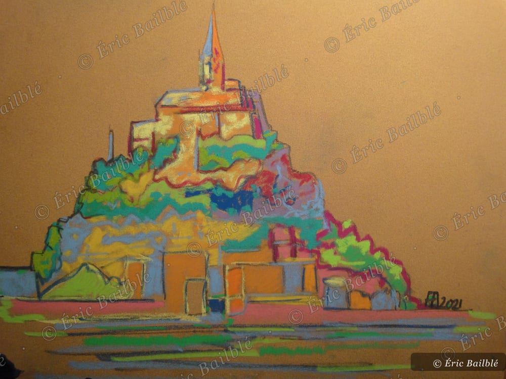 Le Mont-Saint-Michel, 2021